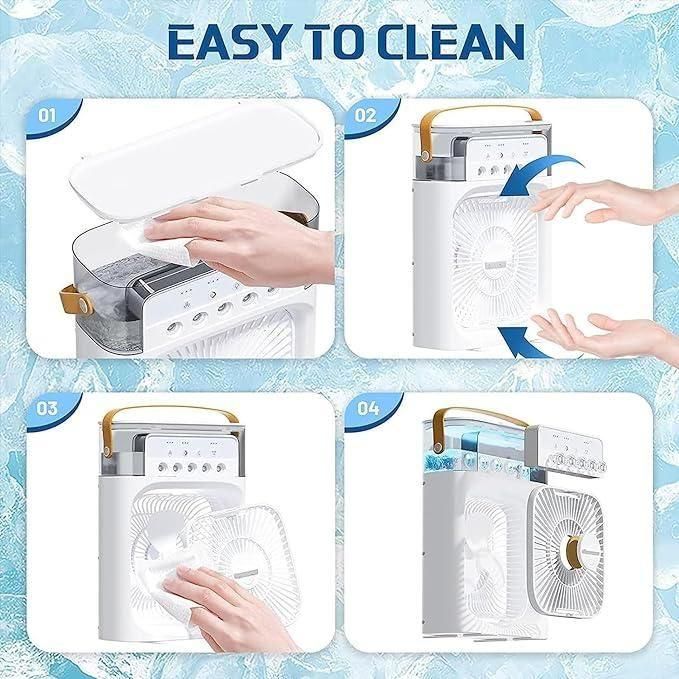 ❄️Portable MINI AC☃️ | Cool Humidifier Strong Air Cooling AC for Home, Car & Office | FLAT💸RS 200 OFF on UPI and Card Payments HURRY!
