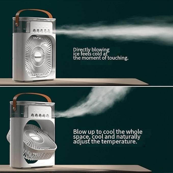 ❄️Portable MINI AC☃️ | Cool Humidifier Strong Air Cooling AC for Home, Car & Office | FLAT💸RS 200 OFF on UPI and Card Payments HURRY!