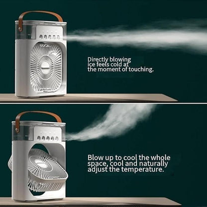 ❄️Portable MINI AC☃️ | Cool Humidifier Strong Air Cooling AC for Home, Car & Office | FLAT💸RS 200 OFF on UPI and Card Payments HURRY!