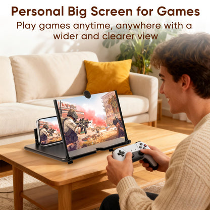 Screen Expanders & Magnifier Amplifier,3D HD | Phone Holder for All Smartphones with Anti scratch Features