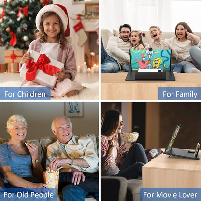 Screen Expanders & Magnifier Amplifier,3D HD | Phone Holder for All Smartphones with Anti scratch Features