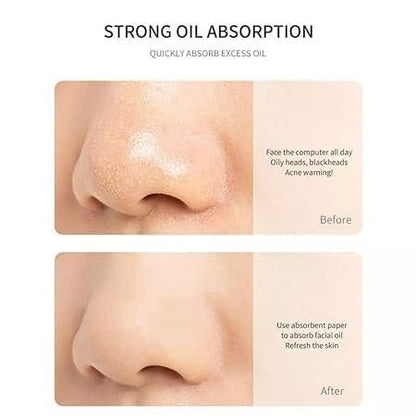 100 Pcs Oil Absorbing Papers