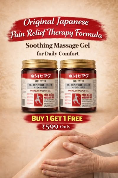 Japanese Instant Pain Relief Soothing Massage Gel ✨(Buy 1 Get 1 FREE) ✨